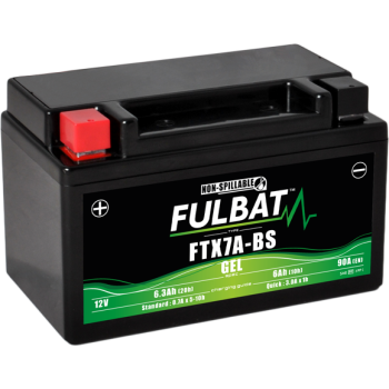 Akumulator Fulbat YTX7A-BS FTX7A-BS GEL 12V 6.3Ah 90A